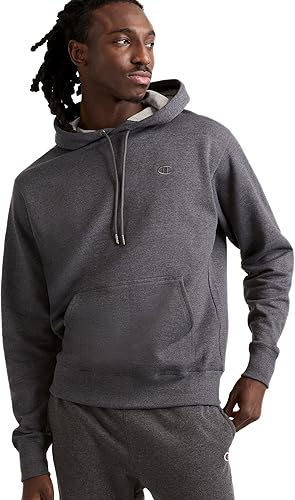 Champion, Powerblend, sudadera con capucha cómoda de forro polar, sudadera para hombre (regular o grande y alto)