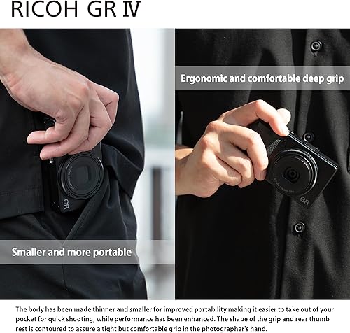 Miniatura 7 de RICOH GR IV, Fotógrafo de instantáneas definitivo, última generación de la serie GR, cámara compacta digital premium con sensor CMOS de tamaño APS-C
