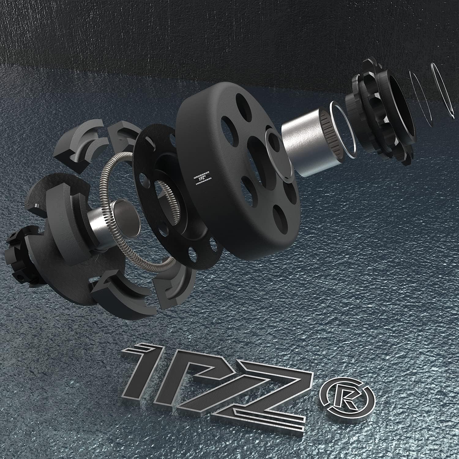 1PZ DH7-E4F Go Kart Clutch 1" Bore 14 Tooth with #40/41/420 Chain Predator 212 Centrifugal Clutch 14T for Go Kart Minibike and Fun Kart Engine 8-13 HP