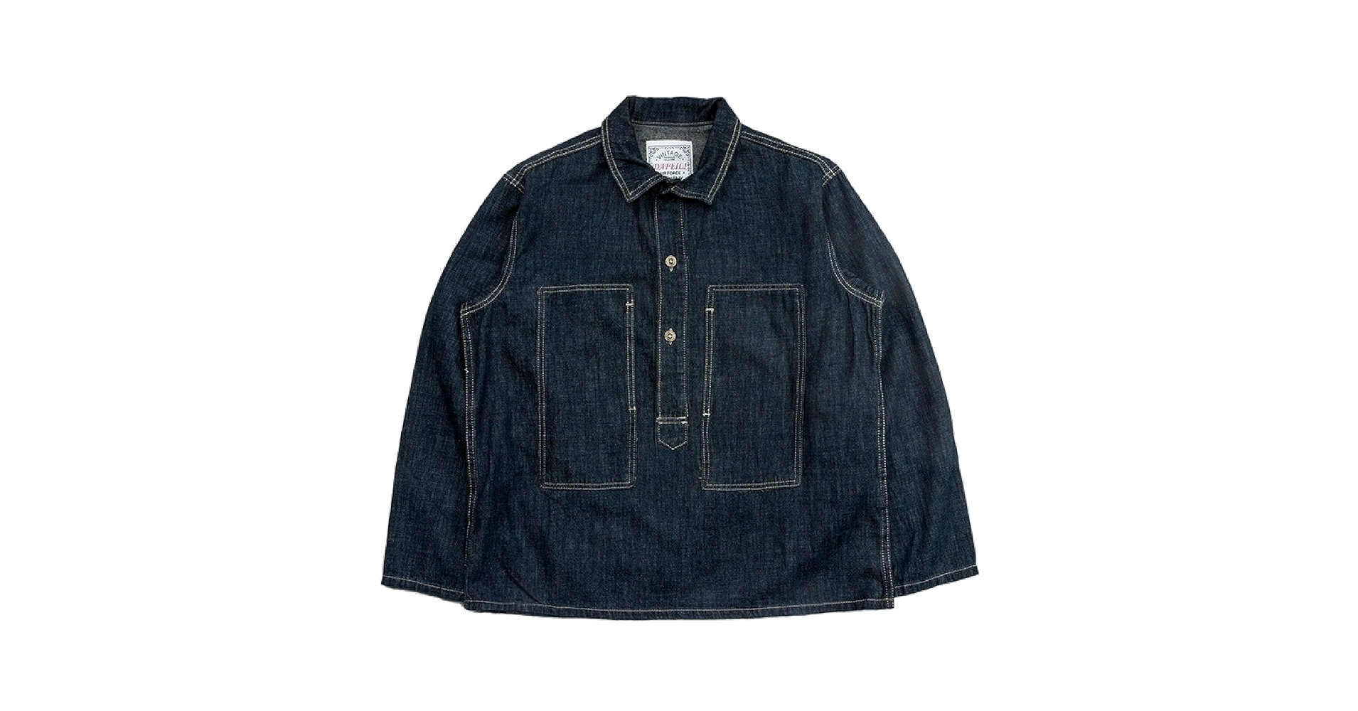 じぇい DENHAM 入手困難 藍染めヘビーウェイト デニム シャツ XL 9ozスラブデニムワークシャツ｜メンズファッション通販 MEN'S