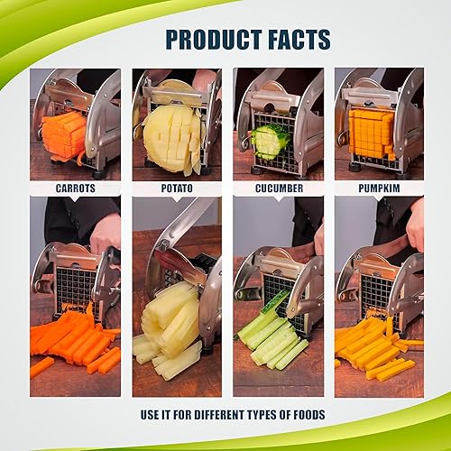 Miniatura 4 de Picadora de patatas, acero inoxidable, herramienta de cocina