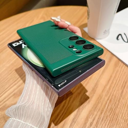 Miniatura 4 de Miagon - Funda de disipación de calor para Xiaomi Redmi Note 10SNote 10 4G, carcasa rígida delgada y transpirable, con orificios celulares con
