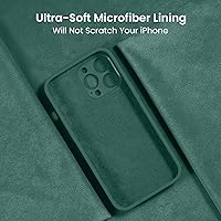 Vista 827 de FireNova Designed for iPhone 13 Pro Max Case, Silicone [Camera Protection] Phone Case with [2 Screen Protectors], Soft Anti-Scratch Microfiber Deep