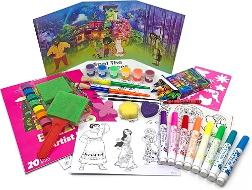Miniatura 5 de Cra-Z-Art Disney Encanto Ultimate Art Studio, juego de arte para niños de 4 años en adelante