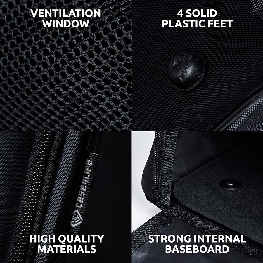 Borsa Portapacchi Da Tetto Impermeabile Al 100% Resistente, 1000D Per Auto, 15 Piedi Cubici Per Tutti I Veicoli Con/senza Rack,tappetino Antiscivolo Anti-strappo, 6 Ganci Per Porte - Foto 11