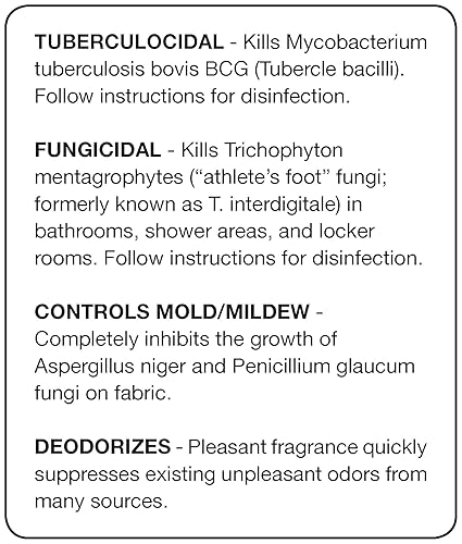 Miniatura 3 de Big D 337 aspersor desinfectante y desodorante de liberación completa, con fragancia cítrica, de 6 onzas (paquete de 12 unidades), elimina virus