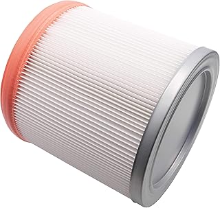 vhbw Filtro plisado compatible con Bosch GAS 14-20 RFB, GAS 12-50 RF aspiradora - Azul Plata Blanco
