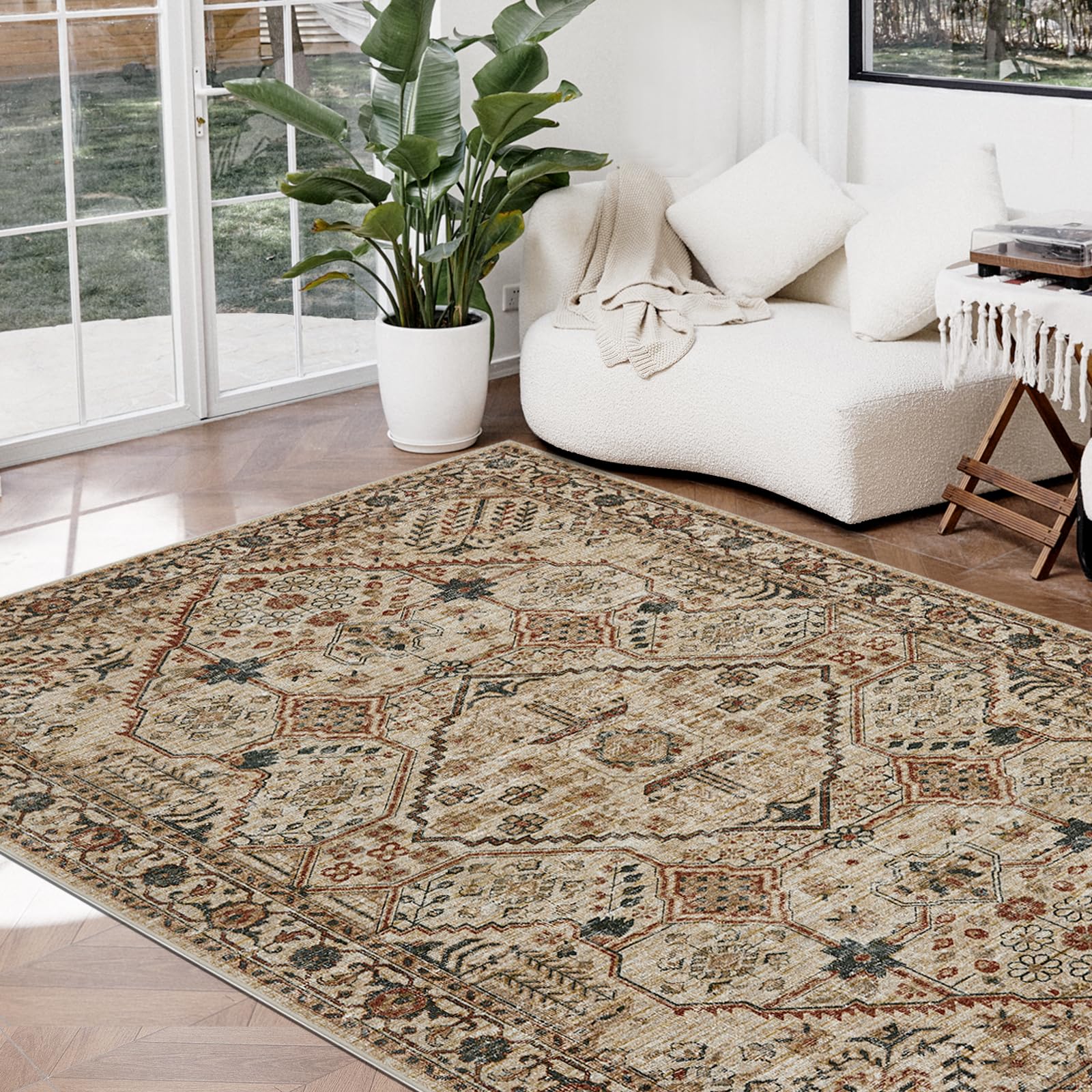 Snapklik.com : 6x9 Area Rugs For Living Room, Non Slip Machine Washable ...