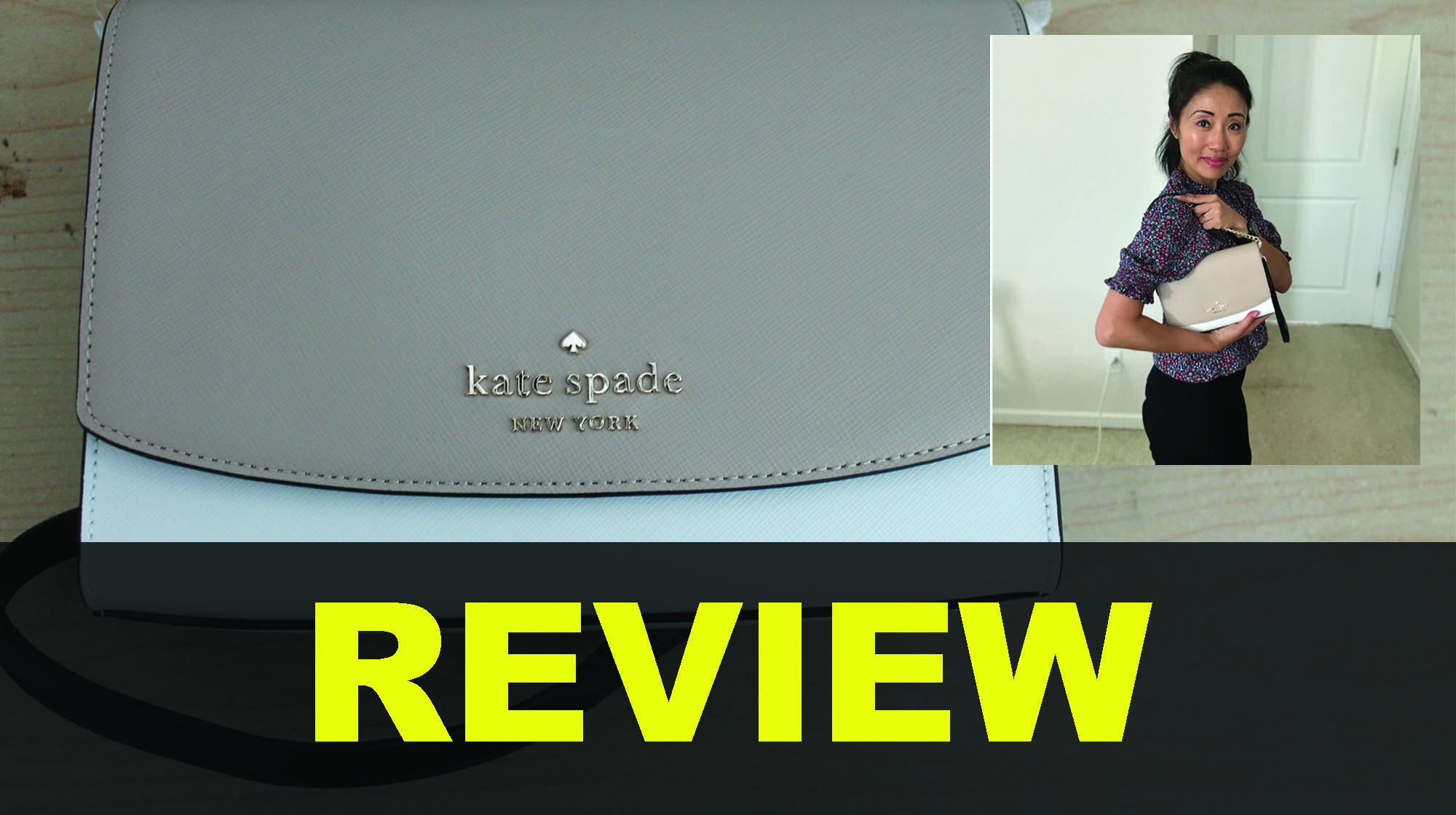 Watch Kate Spade Carson Convertible Crossbody Handbag Review on Amazon Live