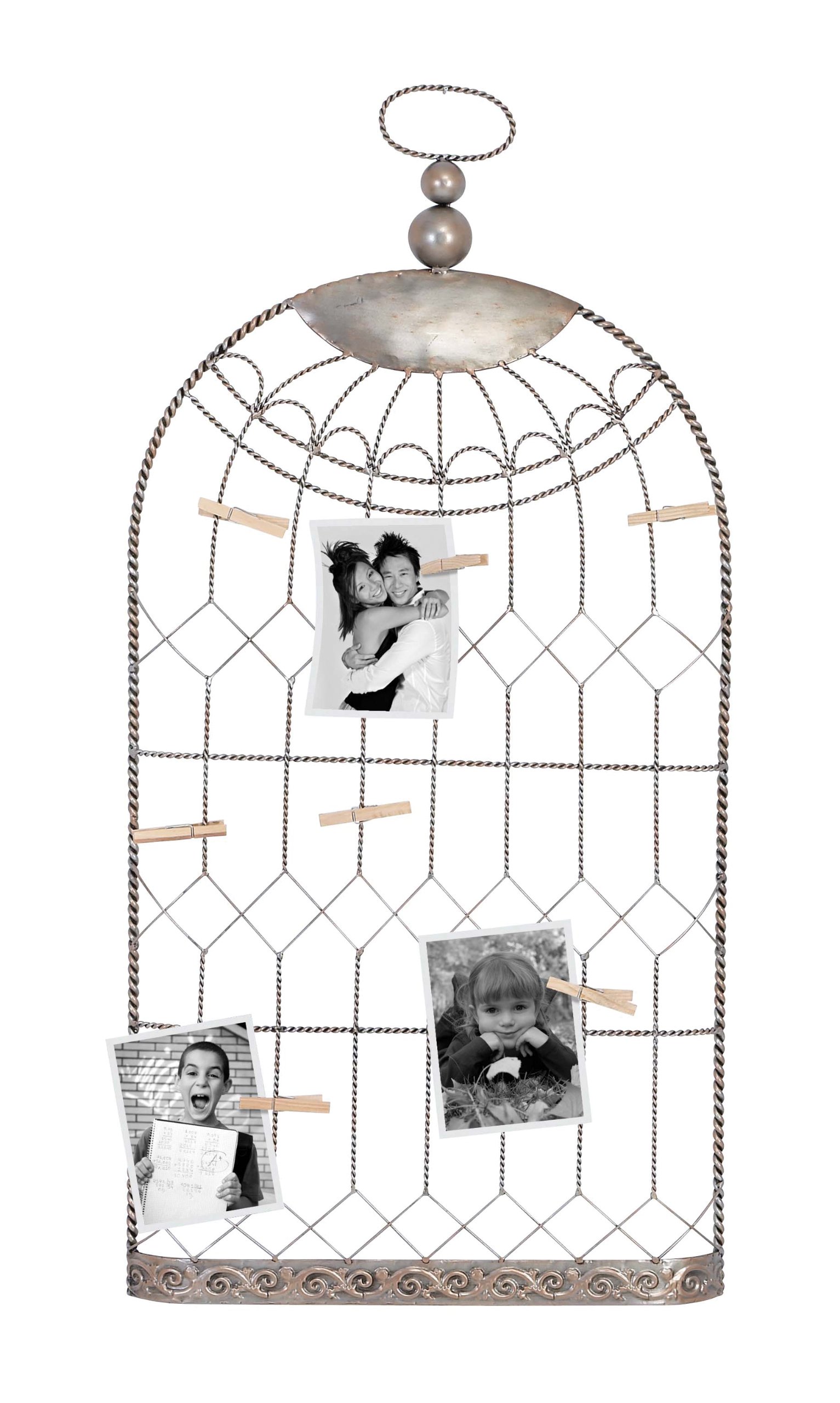 Plutus Brands Unique Metal Wall Card Holder with Intricate Design :  Amazon.sg