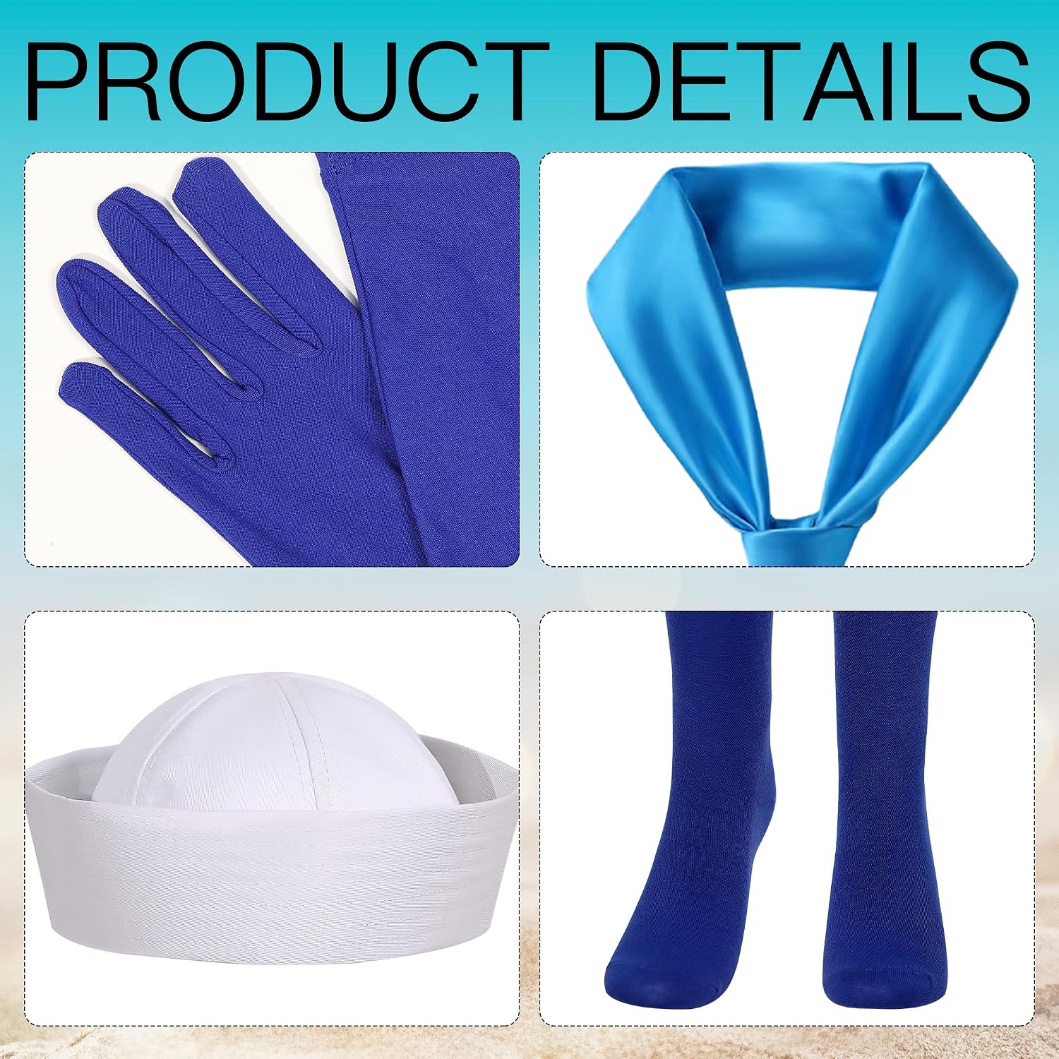Couples Halloween Costume for Adult, 8PCS Funny Couples Costume Accessories with Seashell Bra Hat Gloves and Belts for Men Women Green