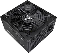 Vista 8 de Apevia ATX-JP600W Jupiter 600W 80 Plus Bronze Certified Active PFC ATX Fuente de alimentación para juegos, compatible con CPU de doble