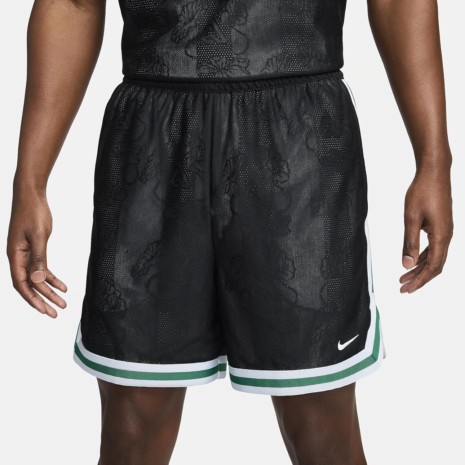 Giannis Men's 6" Dri-FIT DNA Basketball Shorts (Black/Blue Tint/White, FZ0827-010) Size Medium - Image 2