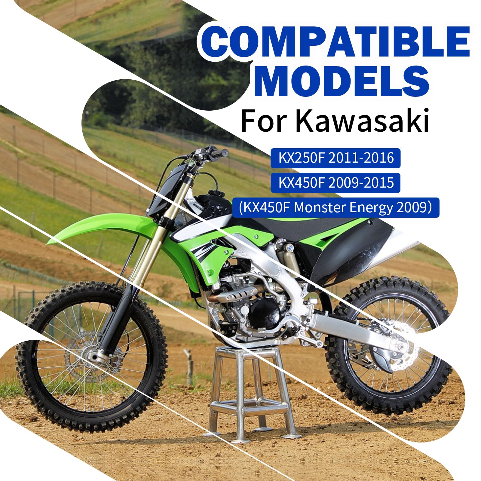 Amazon.co.jp: カワサキ KX250F 2011-2016 KX450F 2009-2015 21013