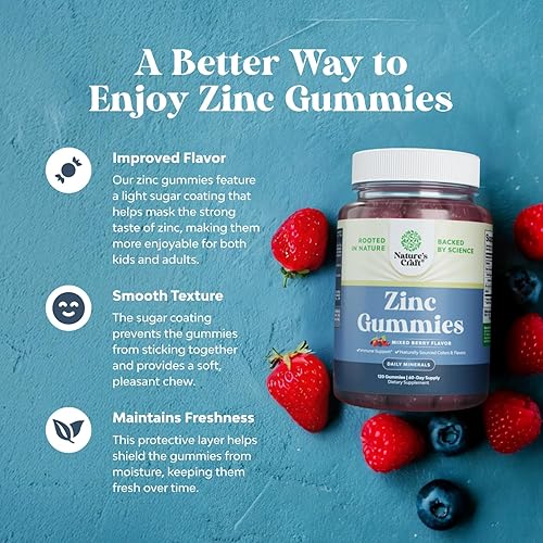 Miniatura 5 de Paquete de glicinato de magnesio puro de 400 mg por porción para el sueño y la relajación, 240 unidades y gomitas de zinc extra fuertes para