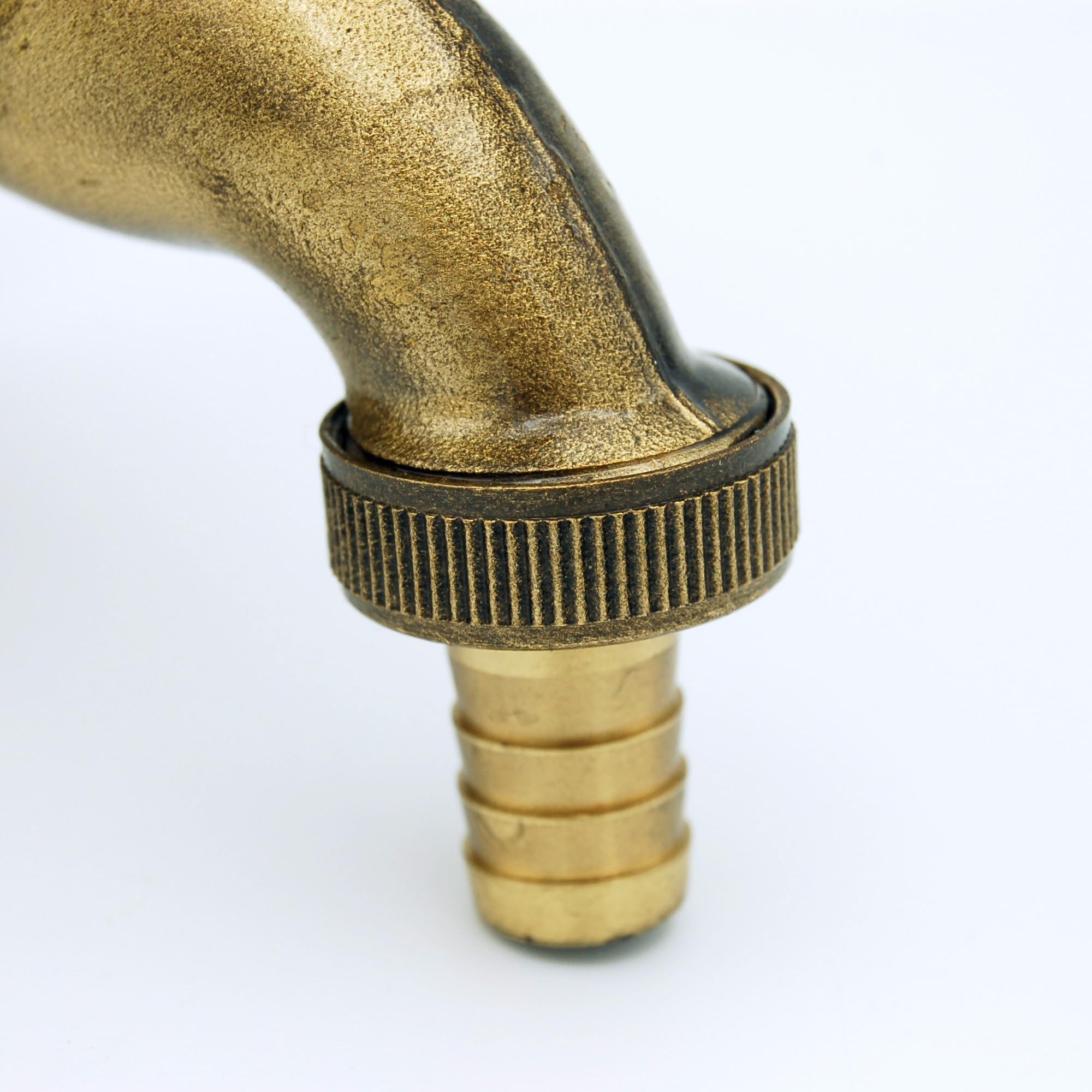 Rubinetto giardino 1/2" decorativo scoiattolo con raccordo tubo