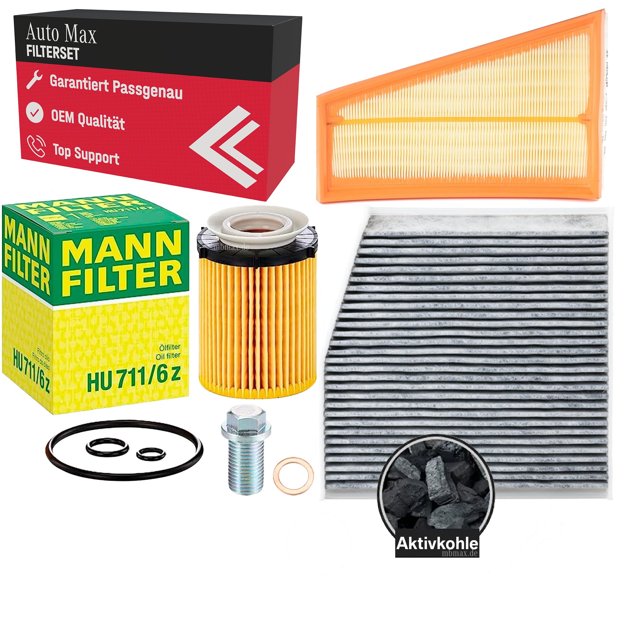 Filter Inspektionspaket Für Mercedes A/B-Klasse W176 W246 CLA C117