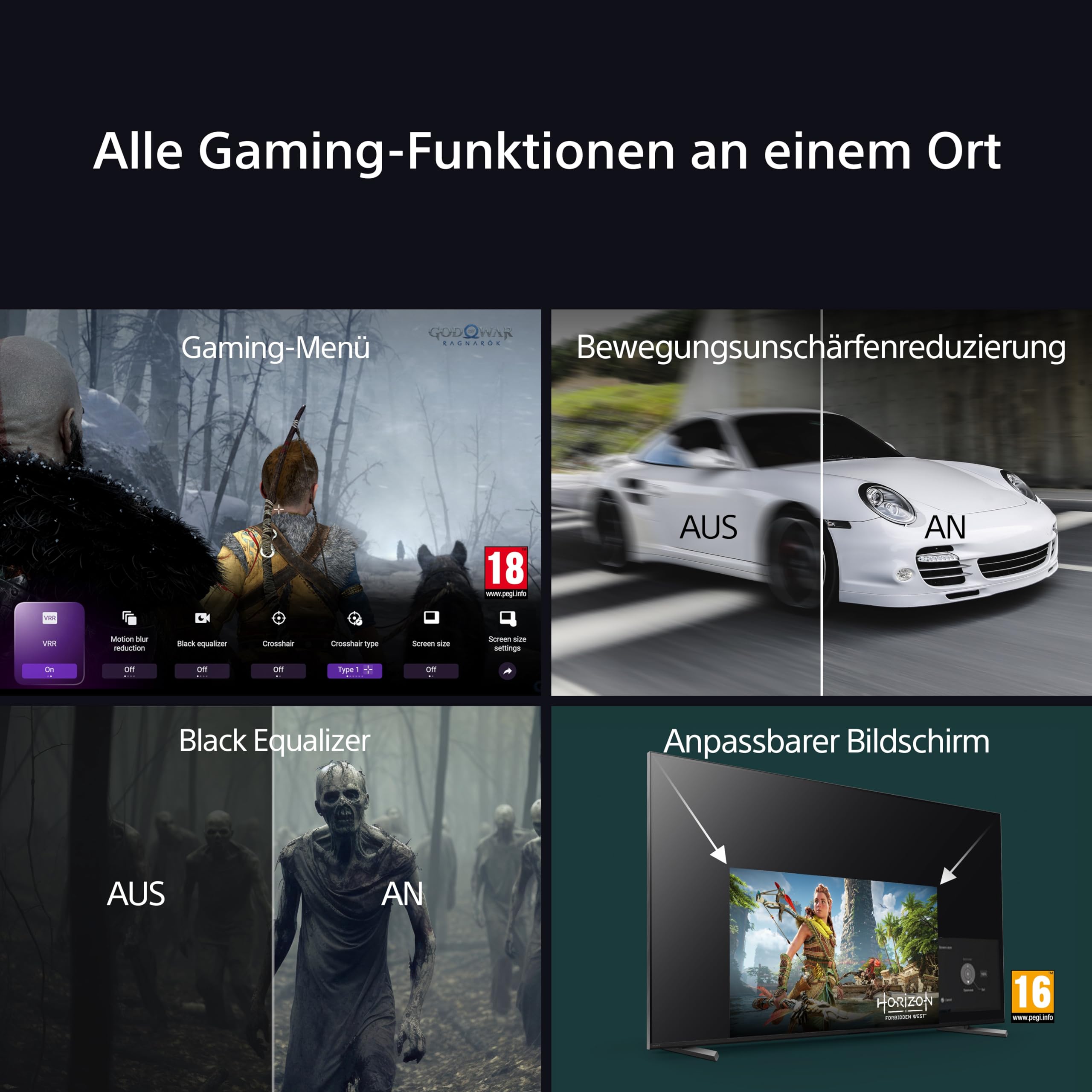 Sony BRAVIA 9 QLED (XR l Mini LED) 75 Zoll 4K HDR Google Smart TV (2024) | Gaming-Funktionen, IMAX Erweitert, Dolby Vision Atmos, Chromecast, AirPlay, 120Hz K75R90 [Energieklasse D]