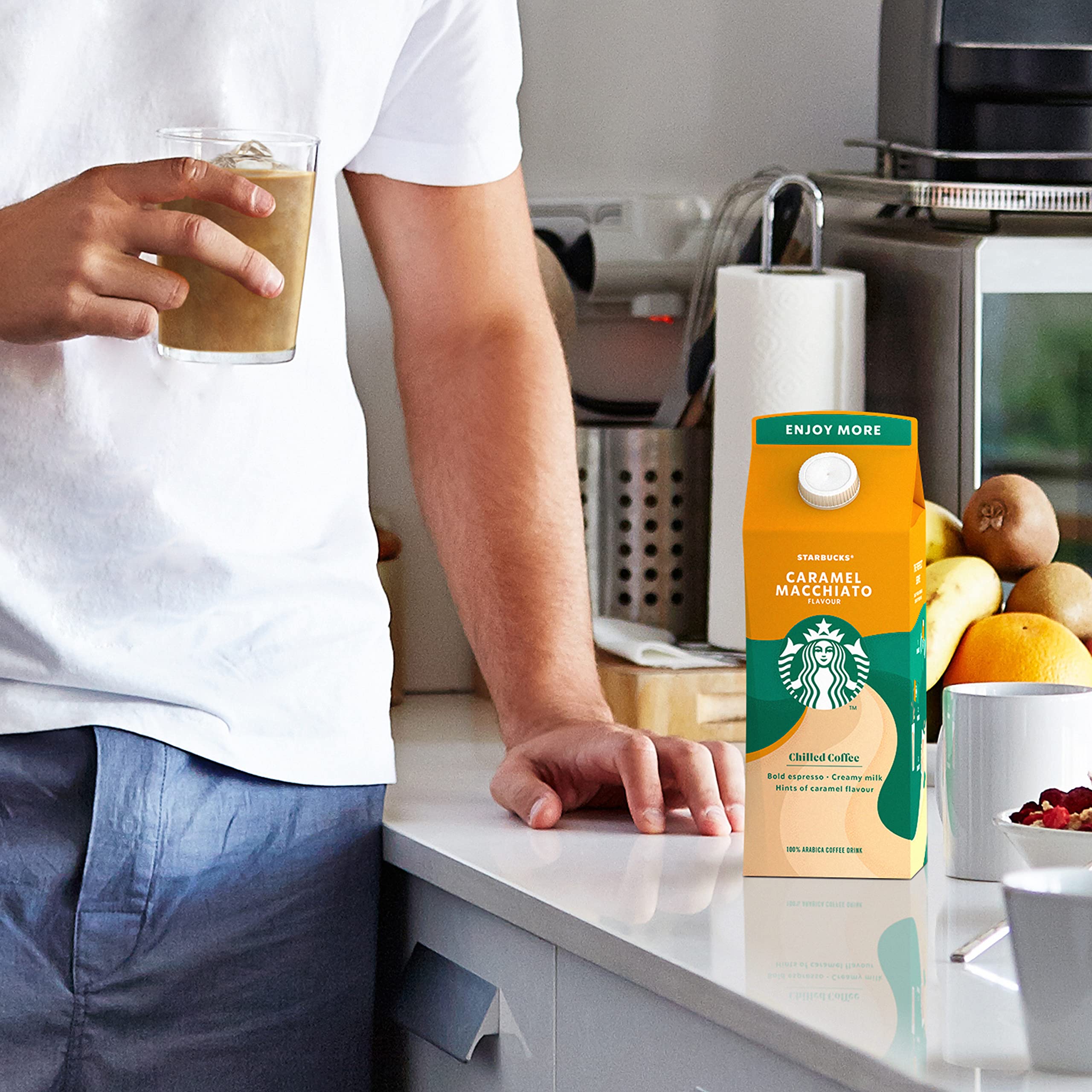 Starbucks Caramel Macchiato Eiskaffee | 6 x 750ml | mit feinstem