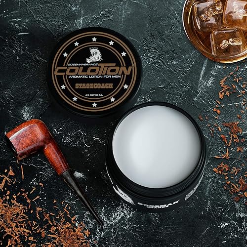 Vista 4 de Bossman Colotion – Loción corporal y colonia 2 en 1 para hombres – Hidratante de larga duración, hidratante y calmante para hombres – Se adapta a