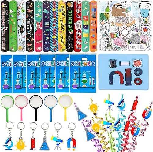 Vista 10 de Juego de 120 piezas de recuerdos de fiesta de autos de carreras, decoraciones de cumpleaños de automóvil, incluyendo pulseras de palmada, llaveros