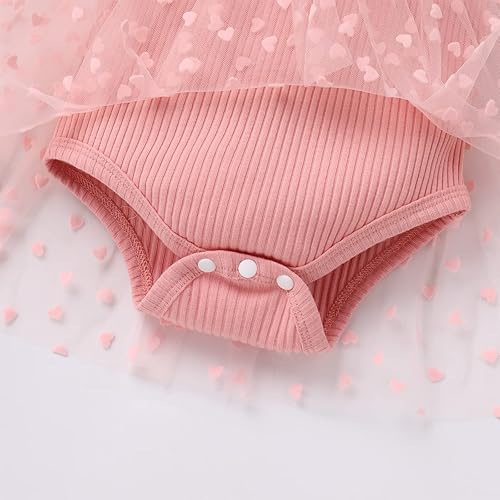 Miniatura 6 de Traje de bebé recién nacida para el primer cumpleaños, vestido de tul de encaje con diadema floral, accesorios para fotos