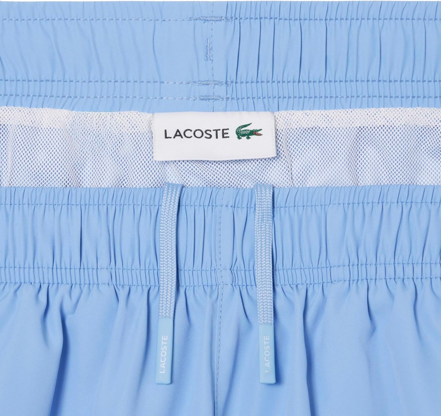 Lacoste Men's Mid Length Colorblock Swim Trunks