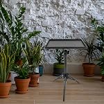 STOBAZA Projector Stand Tripod, Height Adjustable Laptop Stand, Portable Tripod Stand for Music, DJ, Projector, or Mixer