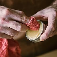 Vista 4 de Nutria Cera piel Salve 5oz all-natural universal acondicionado fabricado en EE. UU