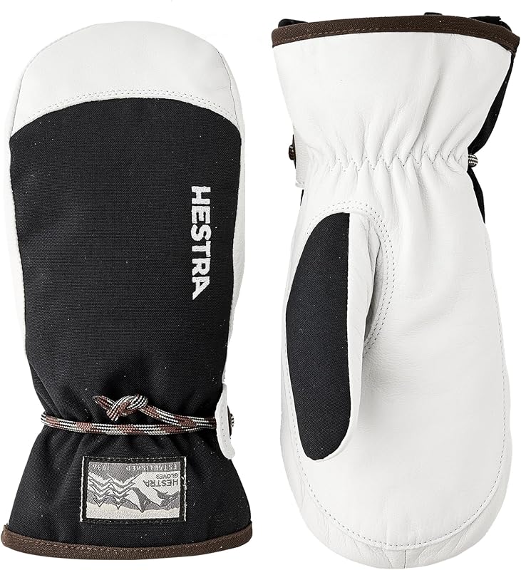 Hestra Unisex Wakayama Jr Mitt, (Youth 3-7yrs) Insulated, Waterproof Alpine Ski & Snowboarding Mittens, Boys & Girls