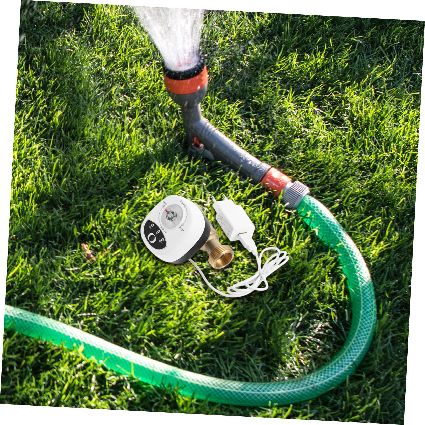Kisangel Válvula De Agua Inteligente Wifi Herramienta De Corte De Agua Temporizador De Riego Para Jardín Válvula De Bola Automática Controlador De Riego Para Sistema De Jardín