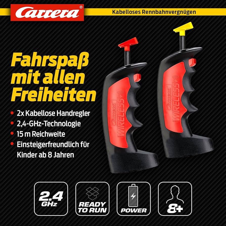 Amazon.com: Carrera Wireless+ Set Duo 2.4 Ghz Technology Kit