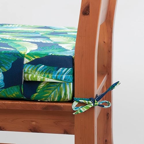 Miniatura 7 de Magpie Fabrics Juego de 2 fundas de cojín para patio (solo funda de repuesto, sin relleno), funda de cojín impermeable para interiores y exteriores