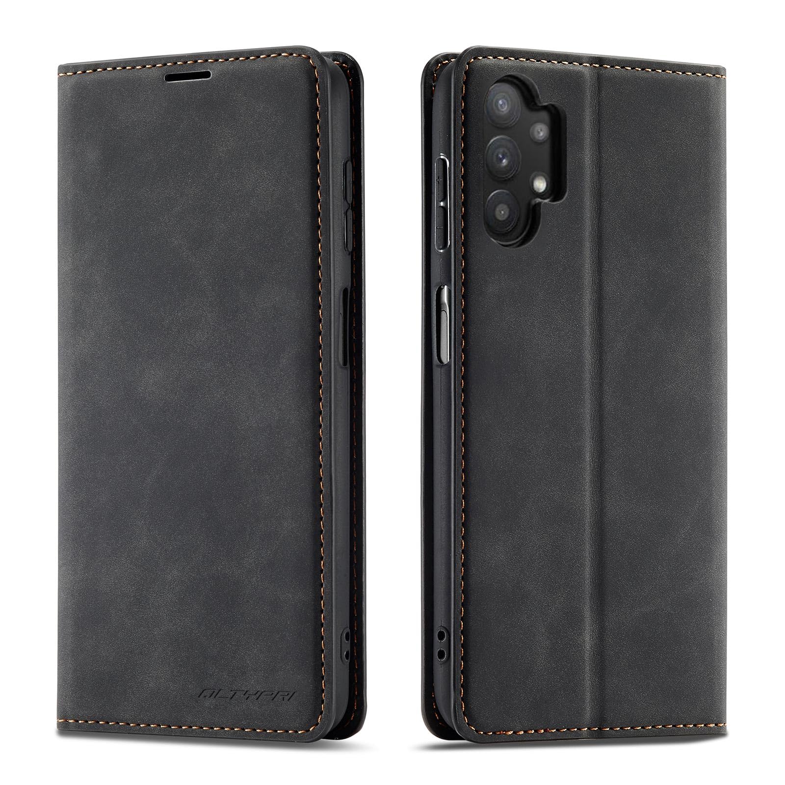 Étui Portefeuille Zanae Galaxy A32 5G / Galaxy M32 5G Orange