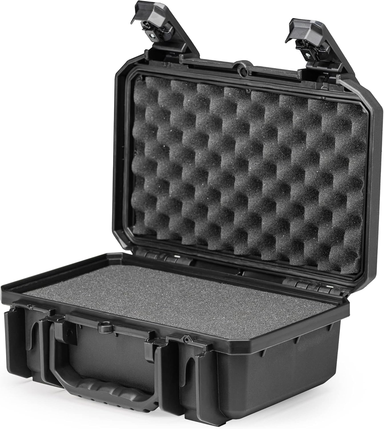 Seahorse 230 Heavy Duty Protective Dry Box Case with Foam - TSA Approved/Mil Spec / IP67 Waterproof/USA Made for Ammo First Aid Kits Microphones Motorcycles Bikes (with Foam)