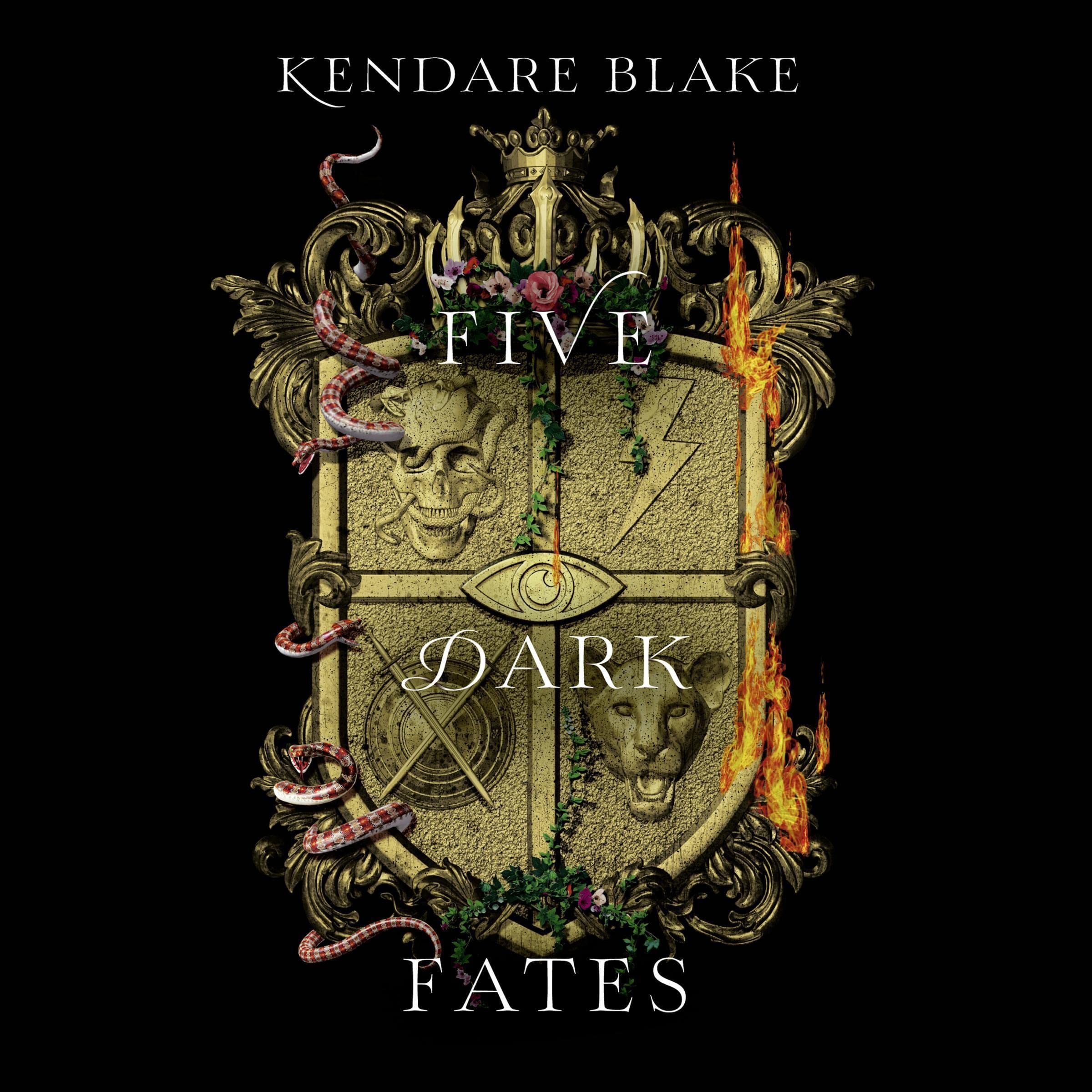 Cover art for Five Dark Fates