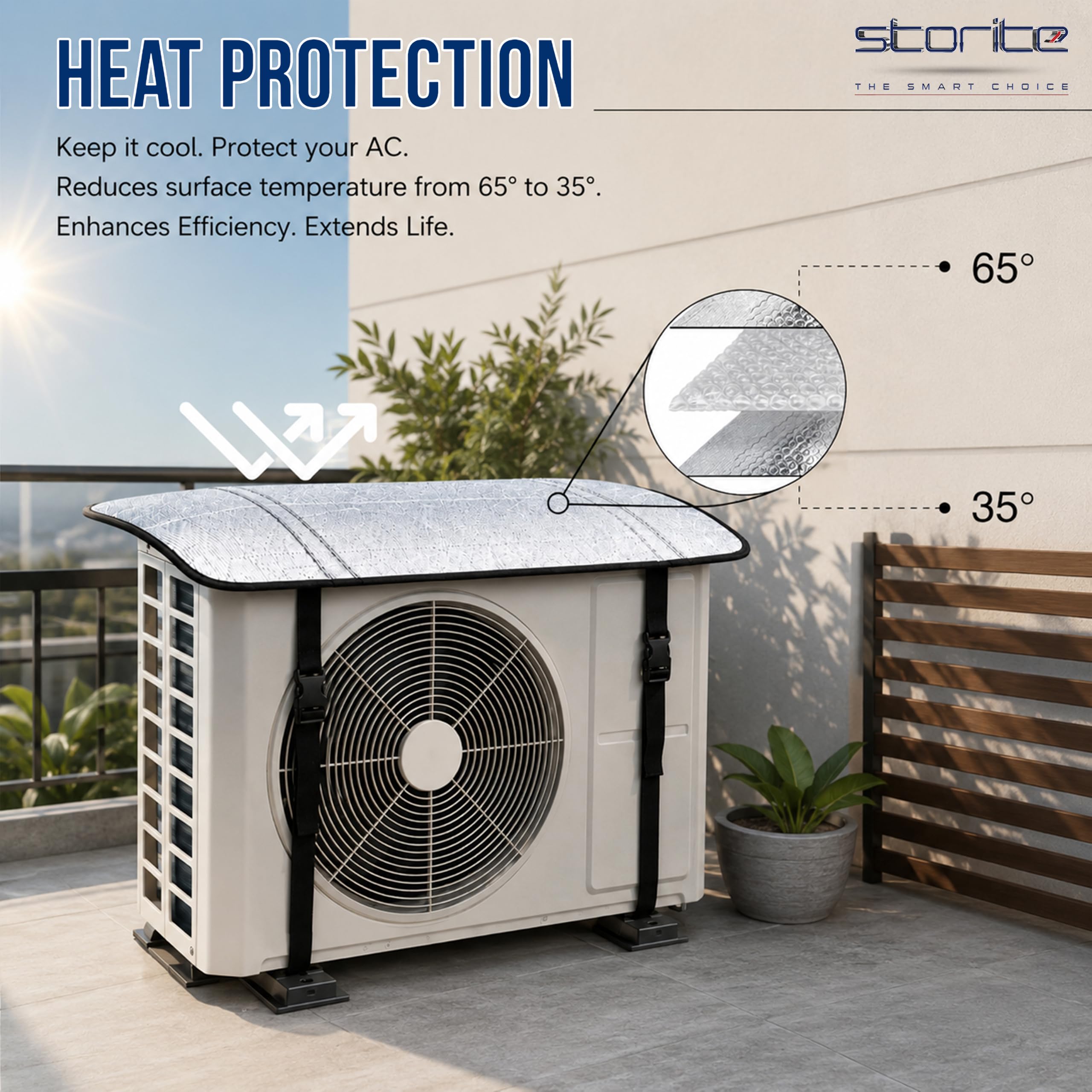 Storite AC Cover - Protect Your Outdoor Unit -5 Storite AC Cover - Protect Your Outdoor Unit -5