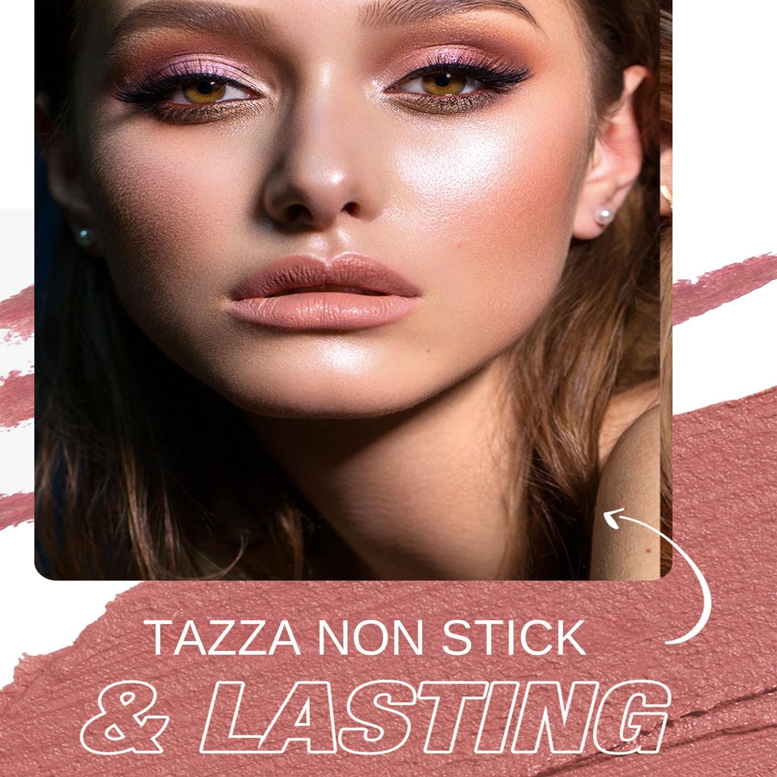 Lip Lipstick, zestaw błyszczyków do ust, długie, trwałe wkładki do ust, zestaw kolorowych wkładek, aksamitny zestaw do ust, naturalny makijaż, 3 x zestaw wkładek do ust, nawilżający błyszczyk, kremowy