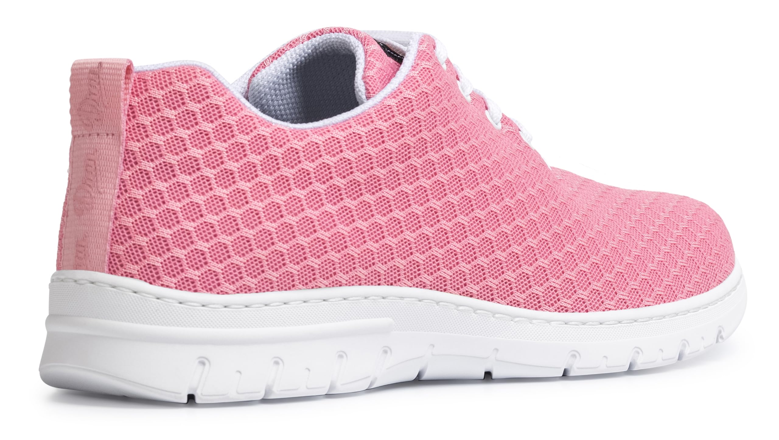 Dian Sneakersy robocze – ultralekkie, antybakteryjne, antypoślizgowe trenażer bezpieczeństwa, idealne dla szpitalów, pracowników zdrowia, kuchni i sprzątania, Calpe Rose 37