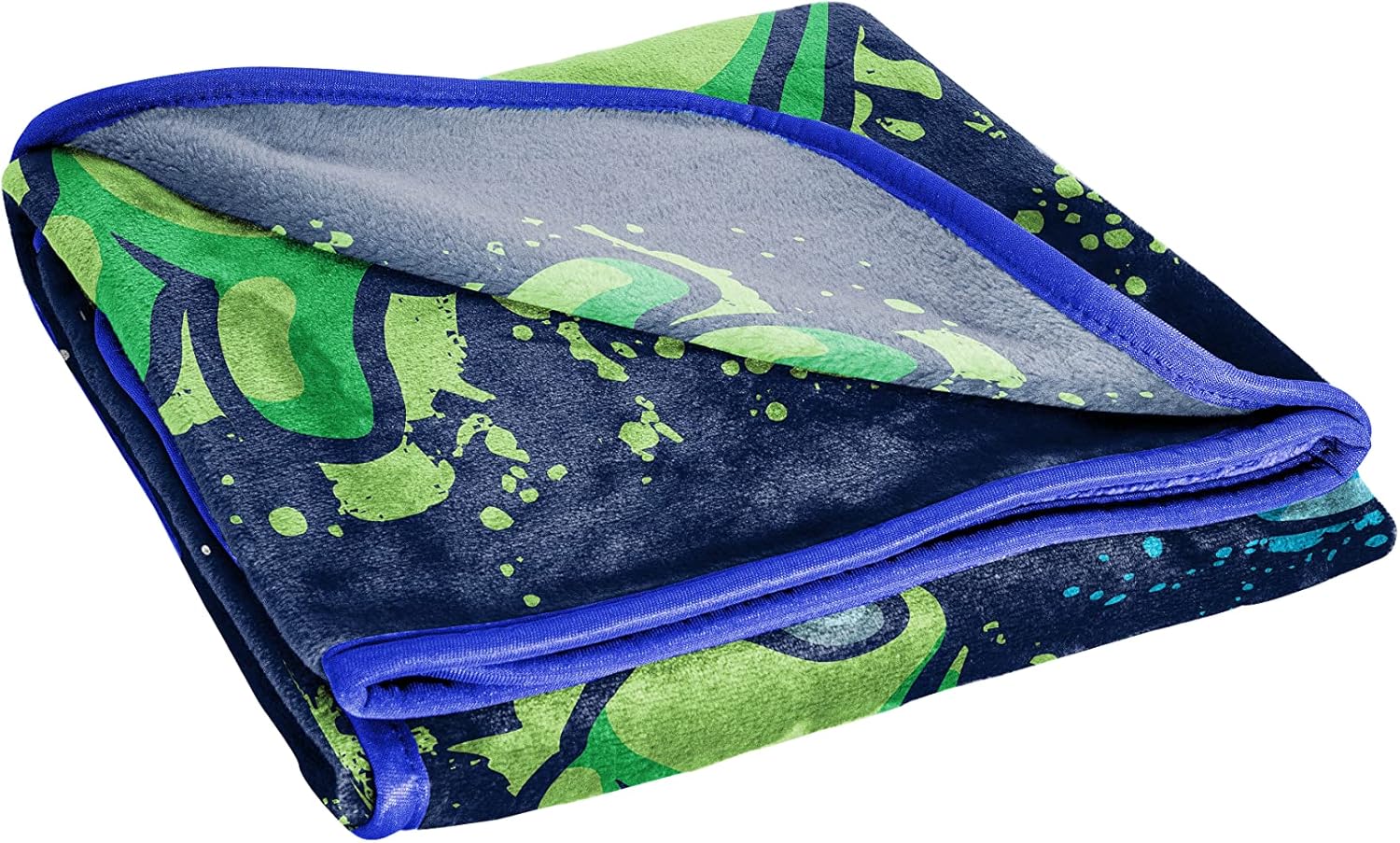 Jay Franco Among Us Space Toss Throw Blanket - Measures 46 x 60 inches, Kids Bedding - Fade Resistant Super Soft Fleece (Official Among Us Product)