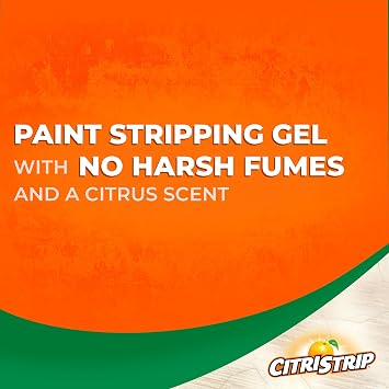 Citristrip Stripping Gel, Citrus Stripper Paint Remover, 40 oz