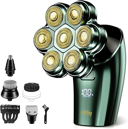 HiBig 7D Arc Magnetic Electric Shaving Kit - A Grooming Game-Changer