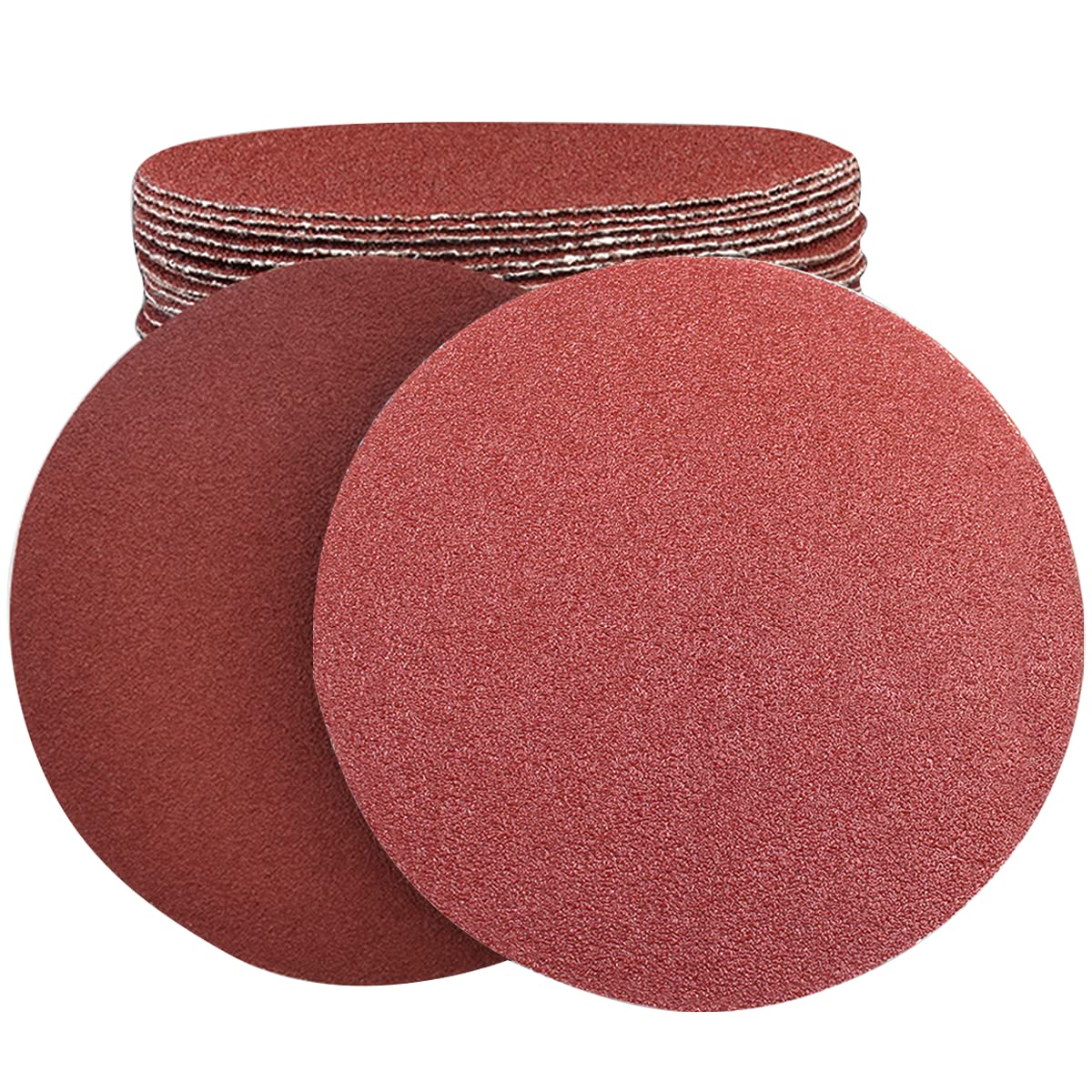 Senmai Tools 180mm Sanding Discs,5X40/60/80/120/180/240 Grits Mixed
