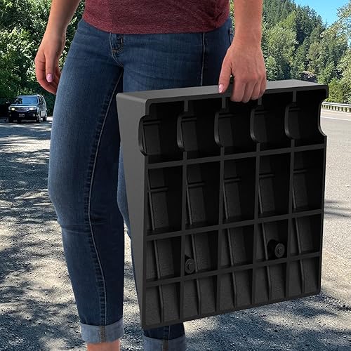 Miniatura 7 de Nilight Rampas de goma para bordillos, rampa de umbral de goma resistente de 5 pulgadas de altura, rampas portátiles para autos, sillas de ruedas,