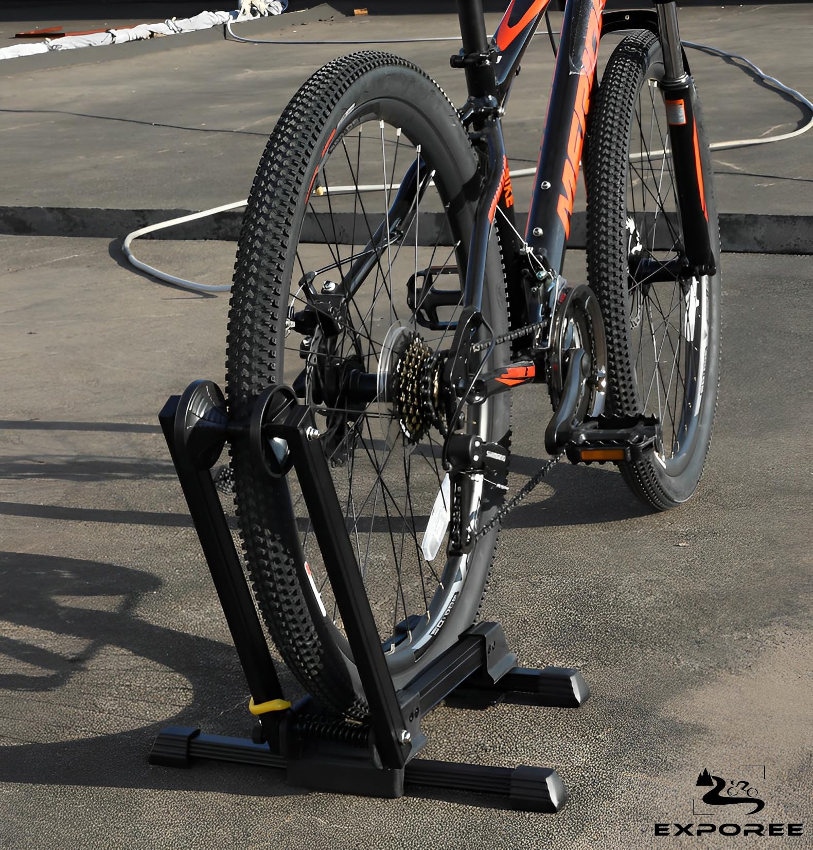 Cavalletti Per Bici Da Terra Supporto Bici Pieghevole Alluminio