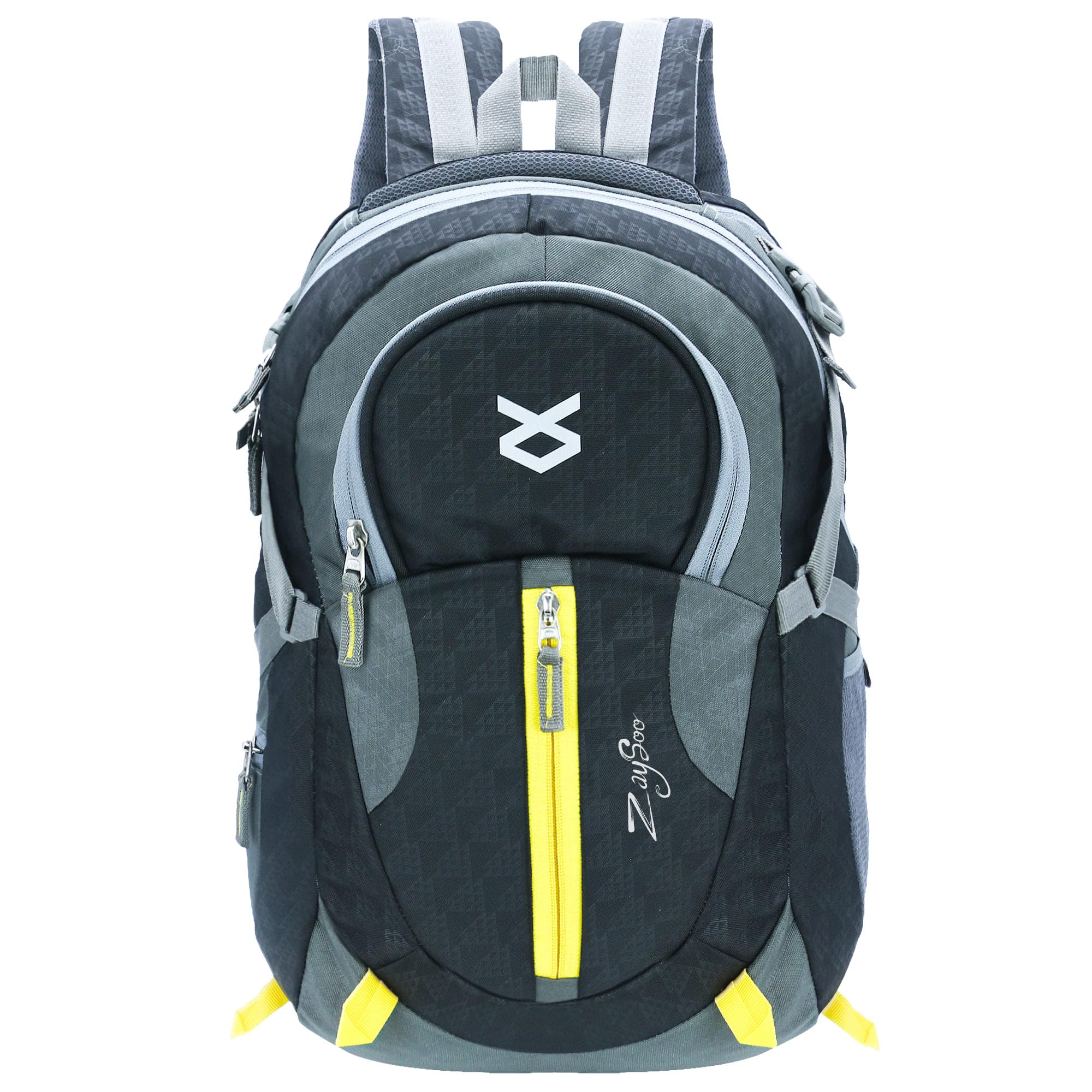 ZaySoo Ultimate Unisex Travel Hiking Laptop Bag Up to 19-inch Rainproof with Rain Cover Yellow Zip Internal Organizer Your All-in-One Anti Theft Pocket Backpack Rucksack College Companion Black (B0CD8V97DS) Amazon Price History, Amazon Price Tracker