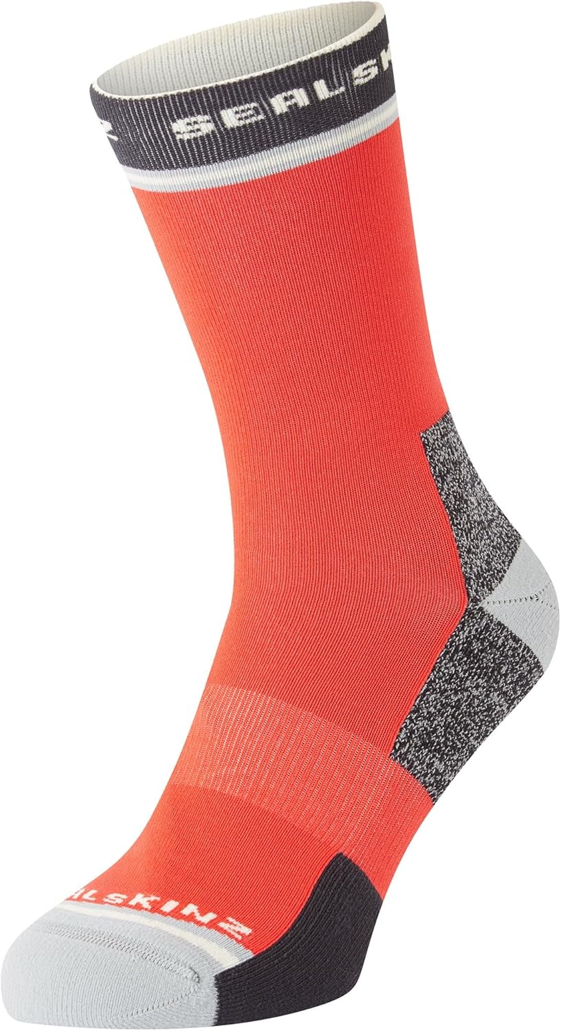 SEALSKINZ Unisex Blofield Anti-blister Mid Length Running Sock