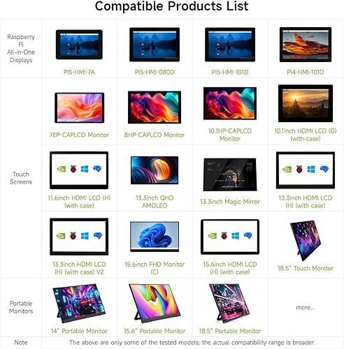 Miniatura 6 de VESA Soporte portátil para monitor, compatible con monitores de hasta 19 pulgadas, soporta agujeros de montaje VESA de 50 x 50  75 x 75  3.937 x