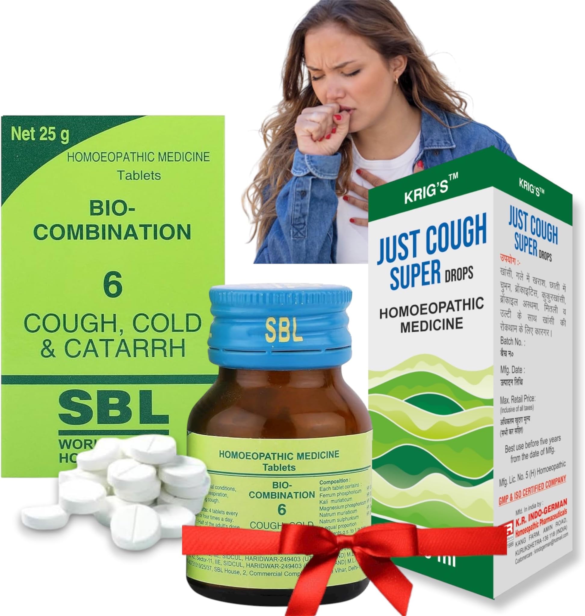 SBL Bio Combination 6 Tablets Homeopathy - Pack of 2 Bottles