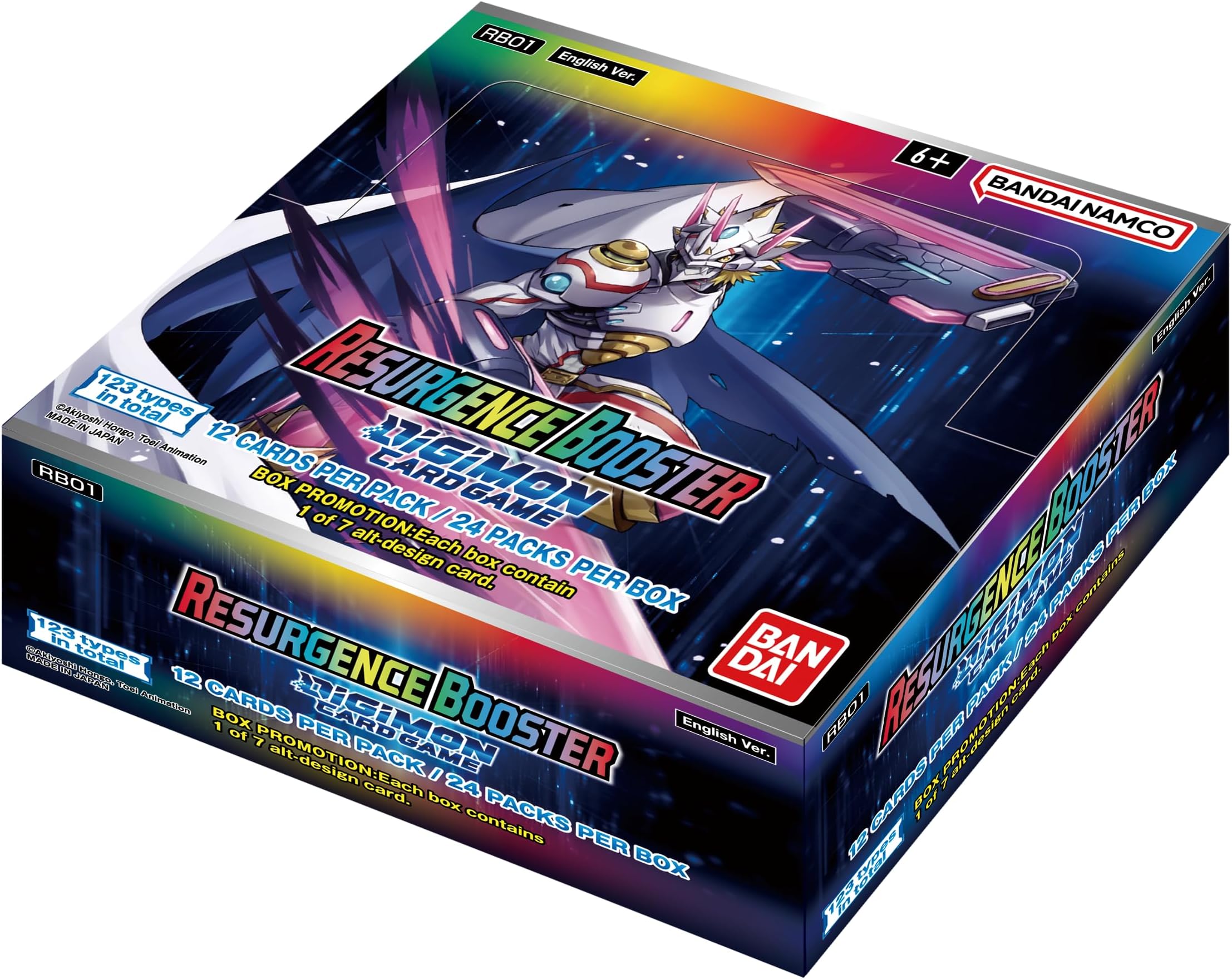 BANDAI DIGIMON CARD GAME: RESURGENCE BOOSTER BOX